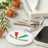 JOIE DE VIVRE key chain Sleutelhanger (Voorkant Rechts)