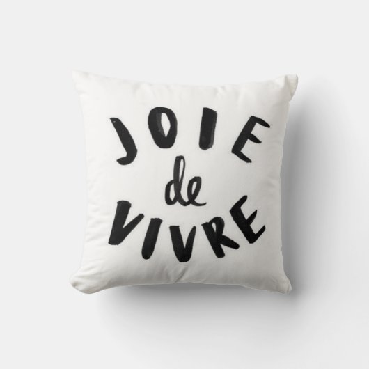 Joie De Vivre Pillow Kussen (Voorkant)
