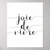 Joie De Vivre Poster (Voorkant)