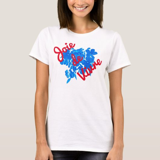 Joie De Vivre T-shirt voor dames (Voorkant)