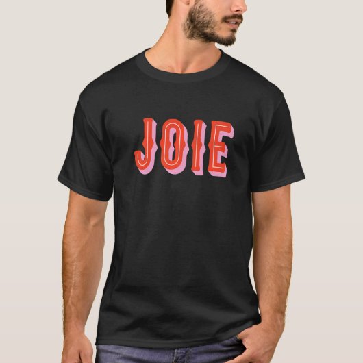 Joie European Joy And Happy Holiday T-shirt (Voorkant)