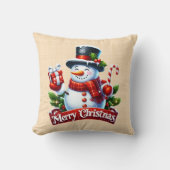 Joie Hivernale Festive Kussen (Voorkant)
