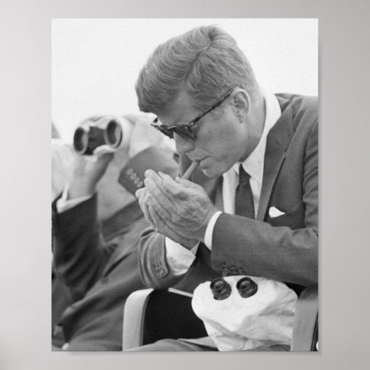 Joihn Kennedy Smoking Poster (Voorkant)
