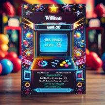 Join Boy Cool Kinder Gaming Level Up 13th Verjaard