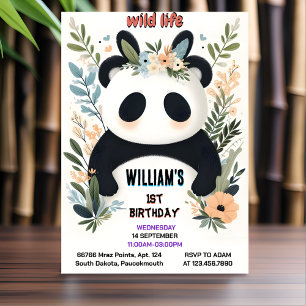 Join Boys Kinder Charm baby Meisjes Panda 1e Verja Kaart