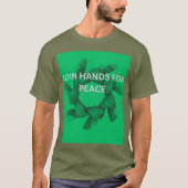 JOIN HANDS FOR PEACE T-SHIRT (Voorkant)