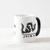 Join of Die American Snake Magische Mok (Voorkant rechts)