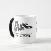 Join of Die American Snake Magische Mok (Voorkant links)