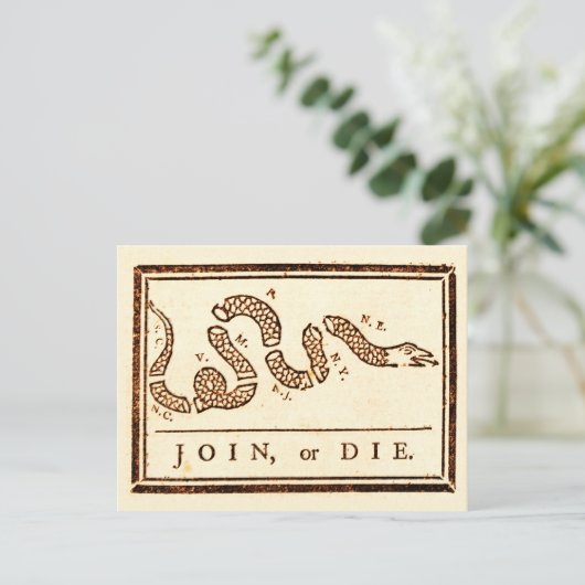 Join of Die Briefkaart (Staand voorkant)