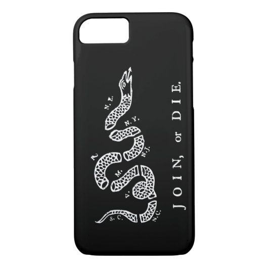 Join of Die Case-Mate iPhone Case (Achterkant)