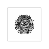Join of Die Illuminati Hipster Esoteric Rubberstempel (Afrduk)