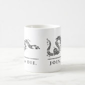 Join of Die - Libertarian Koffiemok (Center)