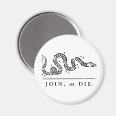 Join of Die Libertarian Magneet (Voorkant / Achterkant)