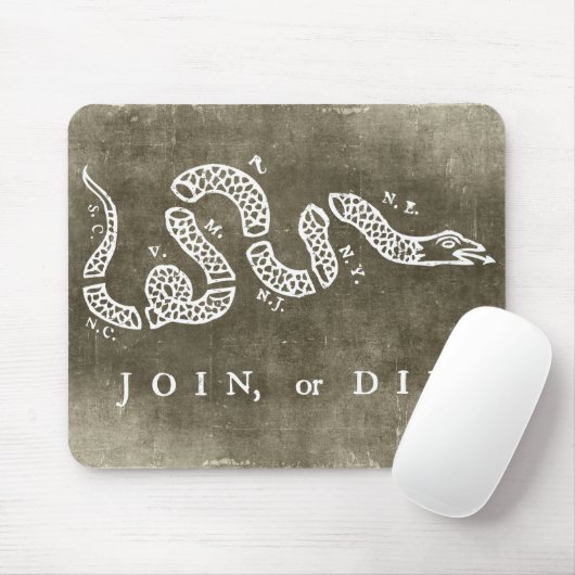 Join of Die Mousepad Muismat (Met muis)