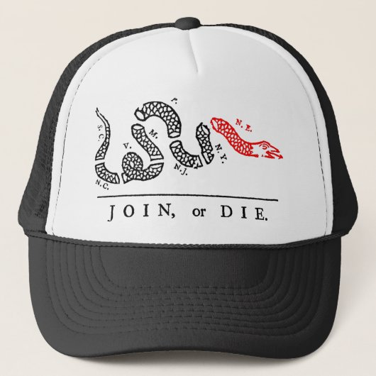JOIN of DIE New England Trucker Pet (Voorkant)