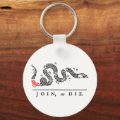 JOIN of DIE North Carolina Sleutelhanger (Voorkant)
