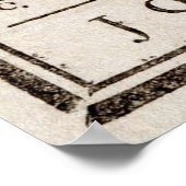 Join of Die Politieke cartoon Benjamin Franklin Poster (Hoek)