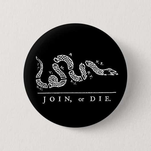 Join of Die Ronde Button 5,7 Cm (Voorkant)