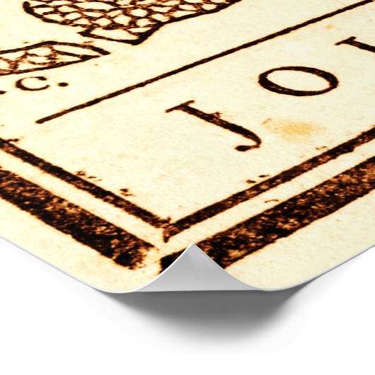 Join of Die Vintage Poster (Hoek)