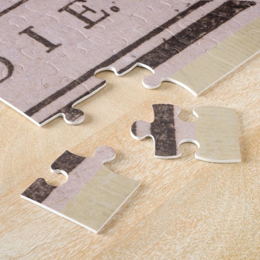 Join or Die by Benjamin Franklin Legpuzzel (Zijkant)