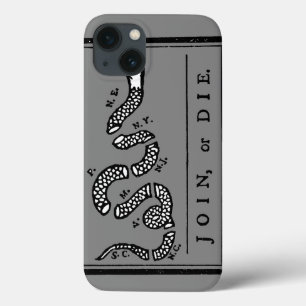 Join or Die Cartoon, 1754 Case-Mate iPhone Case