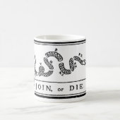 Join or Die Koffiemok (Center)
