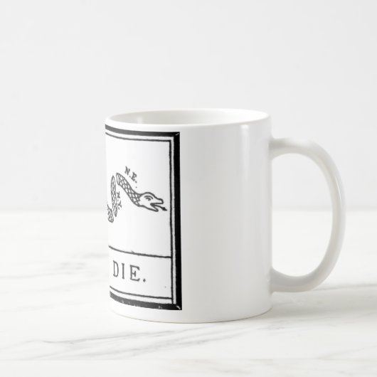 Join or Die Koffiemok (Rechts)
