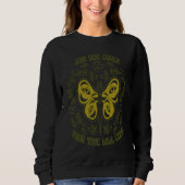 Join Our Coven Wiccan Wicca Pagan Witch Retro Moth Trui (Voorkant)