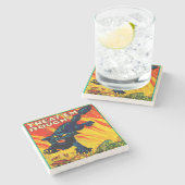 Join Tank Corp Black Cat Stenen Onderzetter (Zijkant)