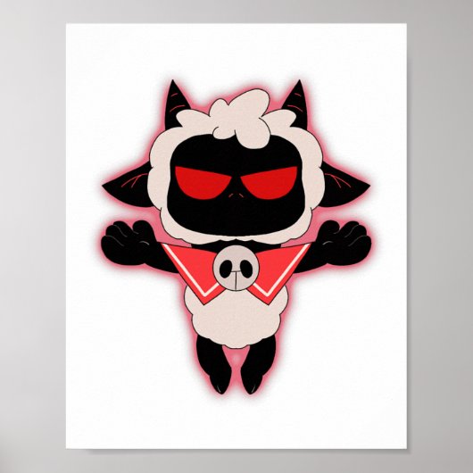 Join The Cult - Cult Of The Lamb Angry Gamer Cult  Poster (Voorkant)