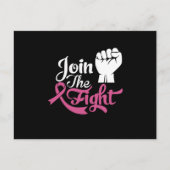 Join The Fight Family Matching Breast Cancer Gift Briefkaart (Voorkant)