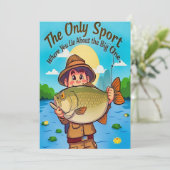 Join the Fishing Fun Kaart (Staand voorkant)