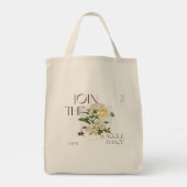 Join the Waggle DanceElegant gift for natural love Tote Bag (Achterkant)