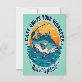 Join Us for a Cast Away Celebration Kaart