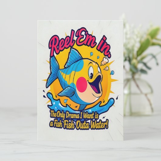 Join Us for a Fun Adventure Kaart (Staand voorkant)