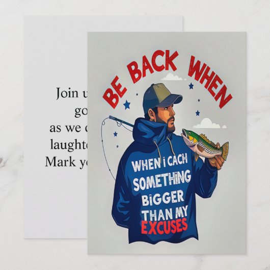 Join Us for a Reel Celebration Kaart (Voorkant / Achterkant)