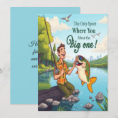 Join Us for Our Big Day Kaart (Voorkant / Achterkant)