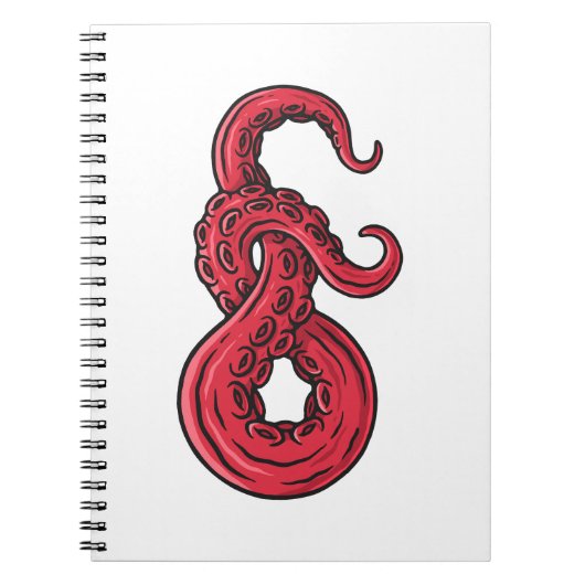 Joined tentacles notitieboek (Voorkant)