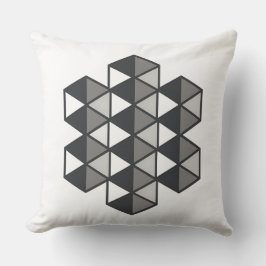 Joined Triangles Throw Pillow Kussen
