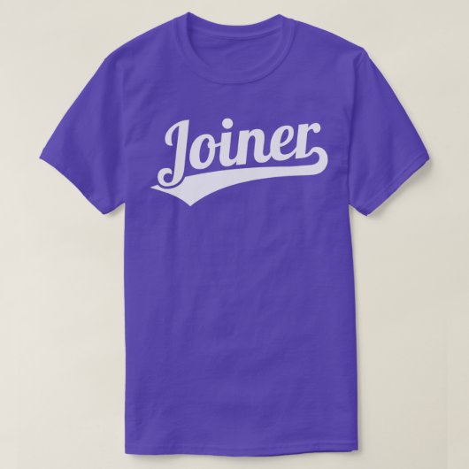 Joiner T-shirt (Design voorkant)