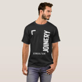 Joinery Consultant Gift Funny Job Titel T-shirt (Voorkant volledig)