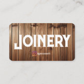 Joinery Sjablonen ontwerp Visitekaartje (Achterkant)