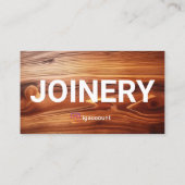 Joinery Stijlvol Visitekaartje (Achterkant)