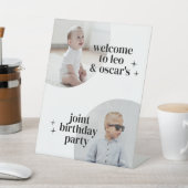 Joint Boys Verjaardag Arches Reclamebord Met Voetstuk (Insitu)