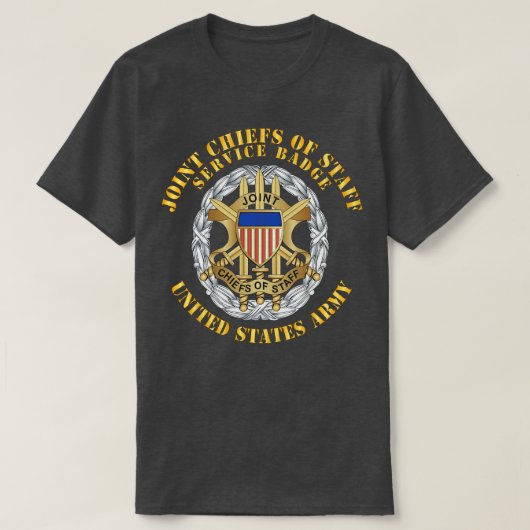 Joint Chiefs of Staff Service Badge X T-shirt (Design voorkant)