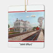 "Joint Effort" van Tom Rock Keramisch Ornament (Links)