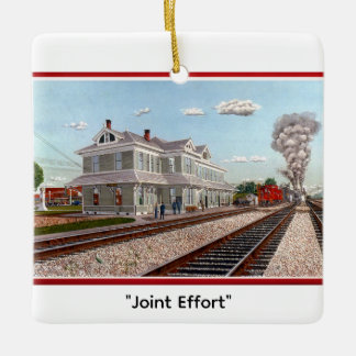 "Joint Effort" van Tom Rock Keramisch Ornament