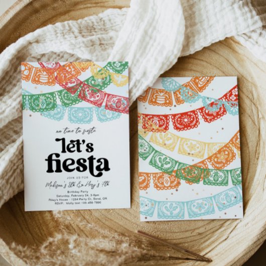 Joint Fiesta verjaardagsuitnodiging Kaart