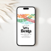 Joint Fiesta verjaardagsuitnodiging Kaart