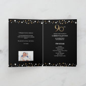 Joint Gold en Black Confetti 90th jarig Programma (Binnen)